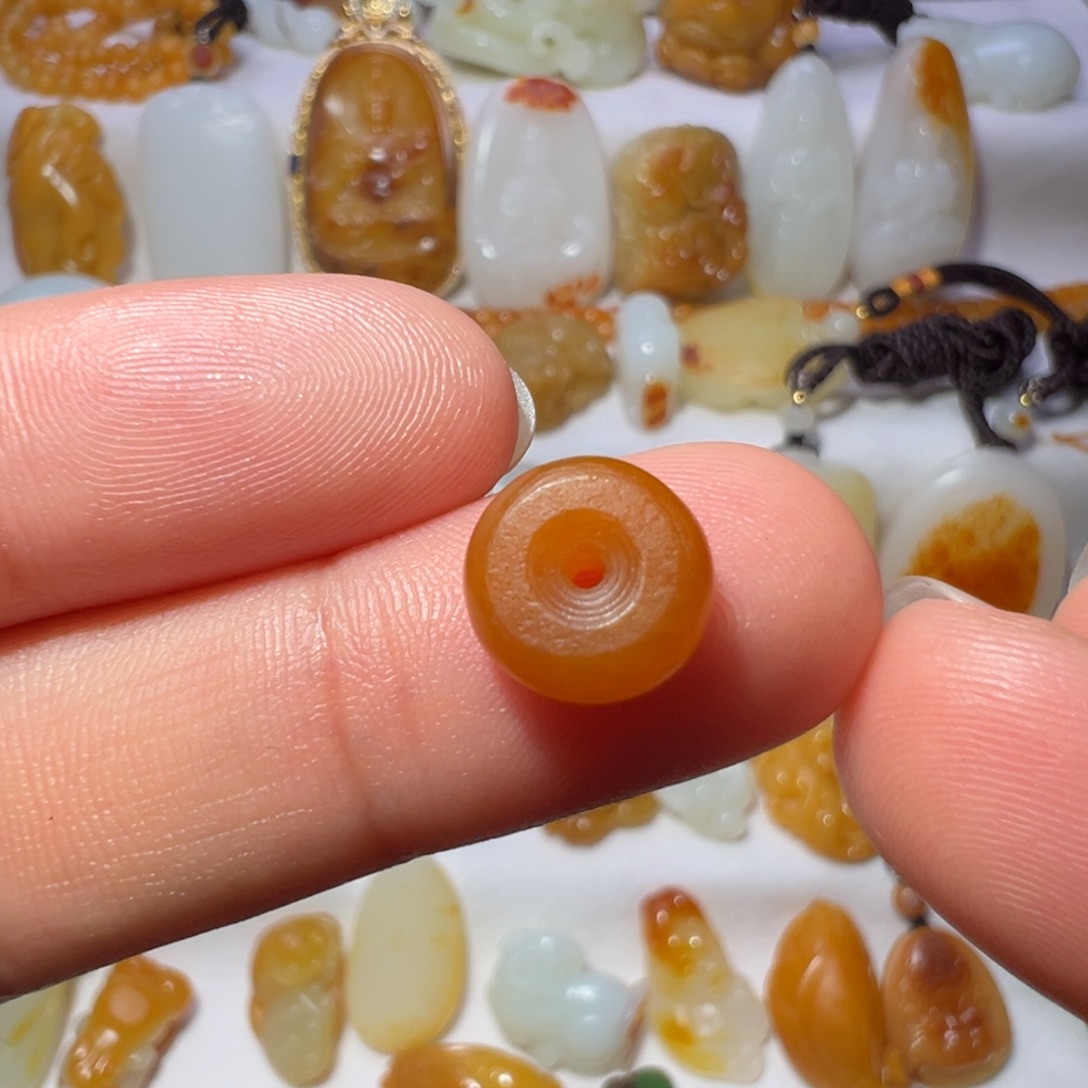 和田玉未镶嵌吊坠(不含链)