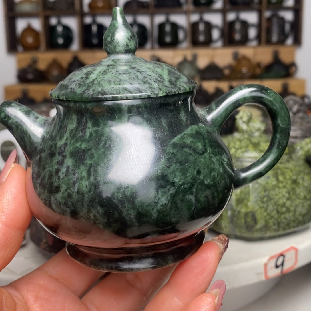 藏玉药王石福利款潘壶230cc