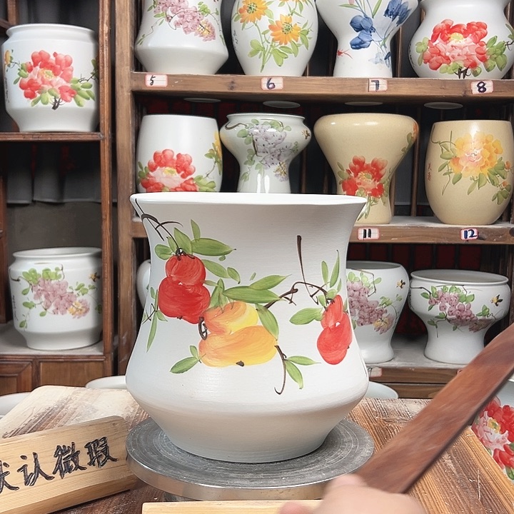 摆件小蛮腰四字新款陶瓷陶瓷