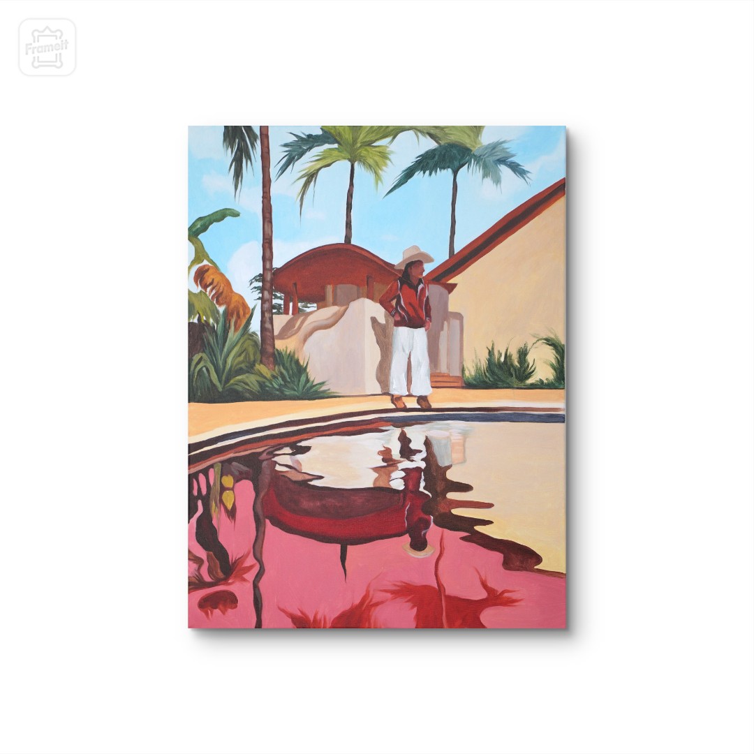 【休假】原创 挂画“60*80” No.973