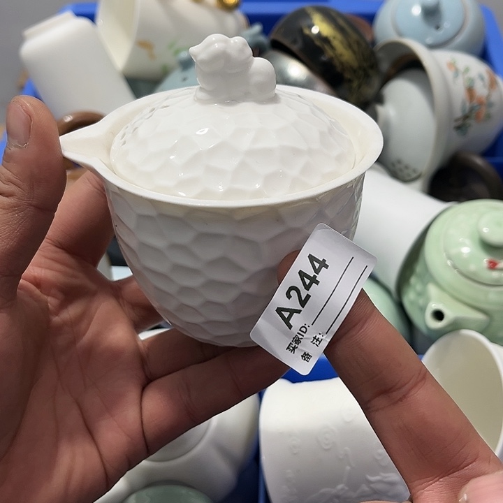 茶具默认微瑕瓷器、茶具、壶、摆件，介意勿拍