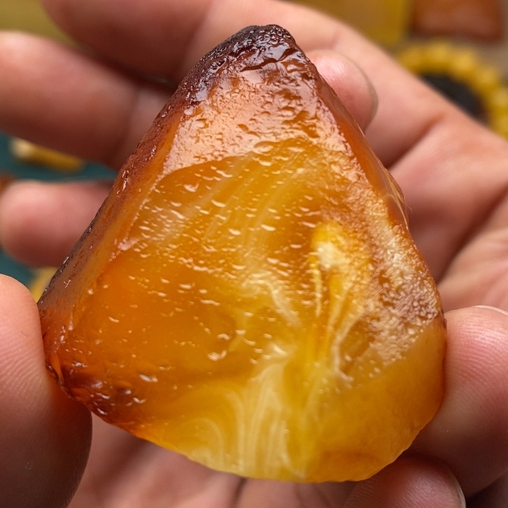 未镶嵌定制琥珀天然蜜蜡原石