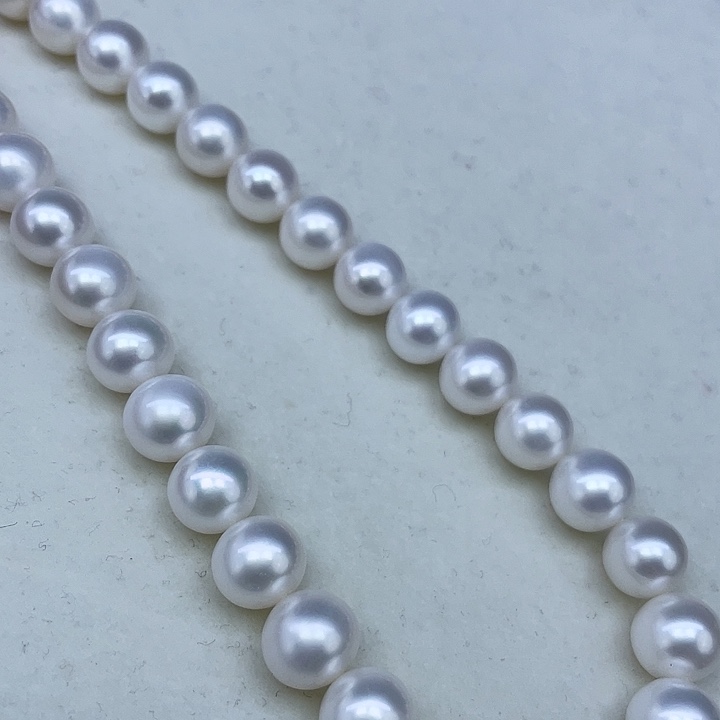 淡水珍珠颈饰银S925镶嵌➕10-10.5高品澳白光