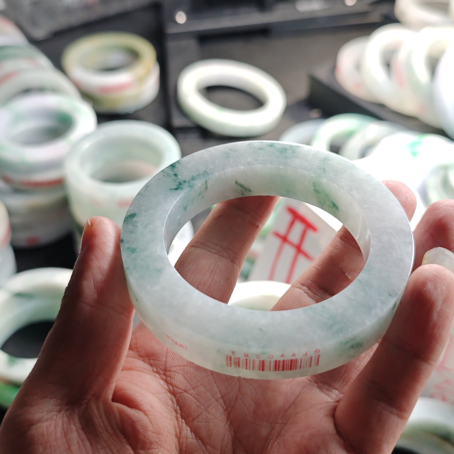 缅甸天然A货手镯定制