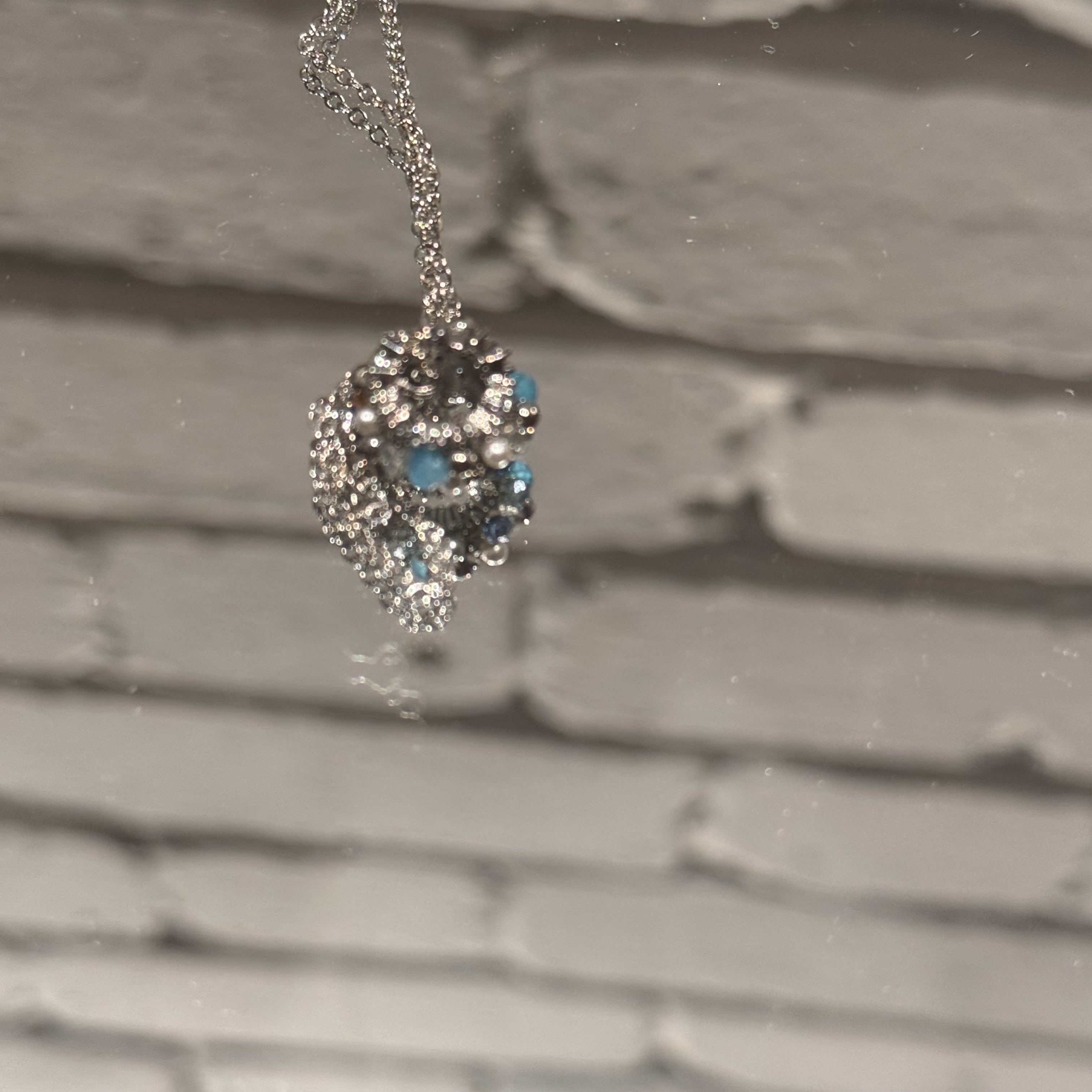 合金莫桑石项链 项链小众百搭设计感时尚个性冷淡风颈链10752-01