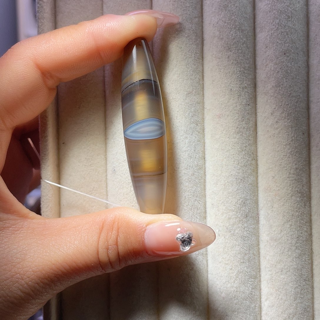 啊***ʔ玛瑙/玉髓未镶嵌珠宝半成品