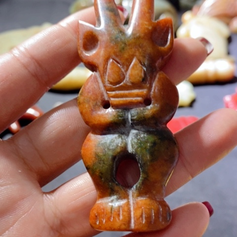 紫金钵盂菩提吊坠