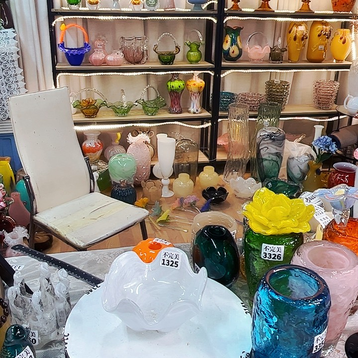 1325 家悦美居琉璃摆件不完美