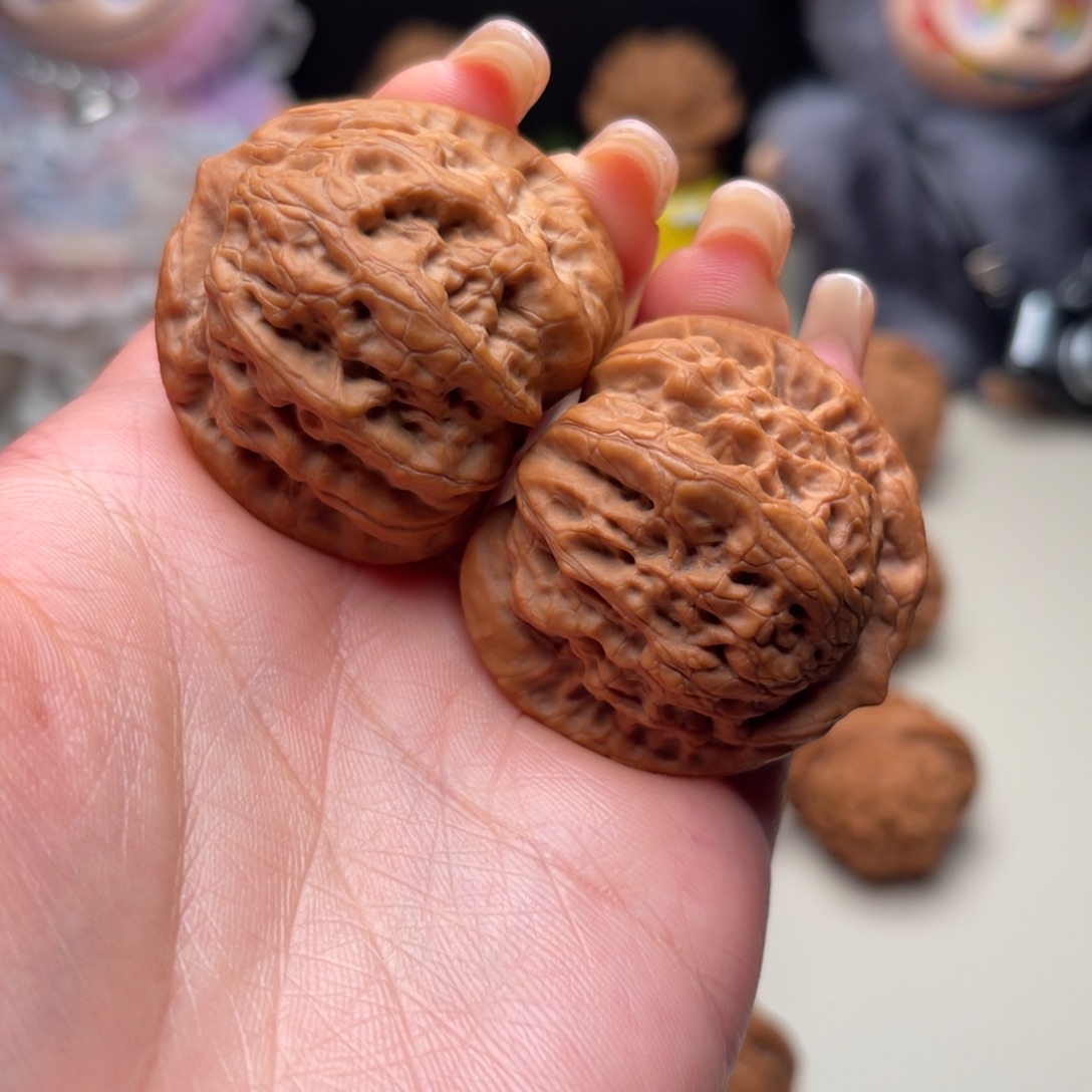 文玩核桃把件佛肚C026