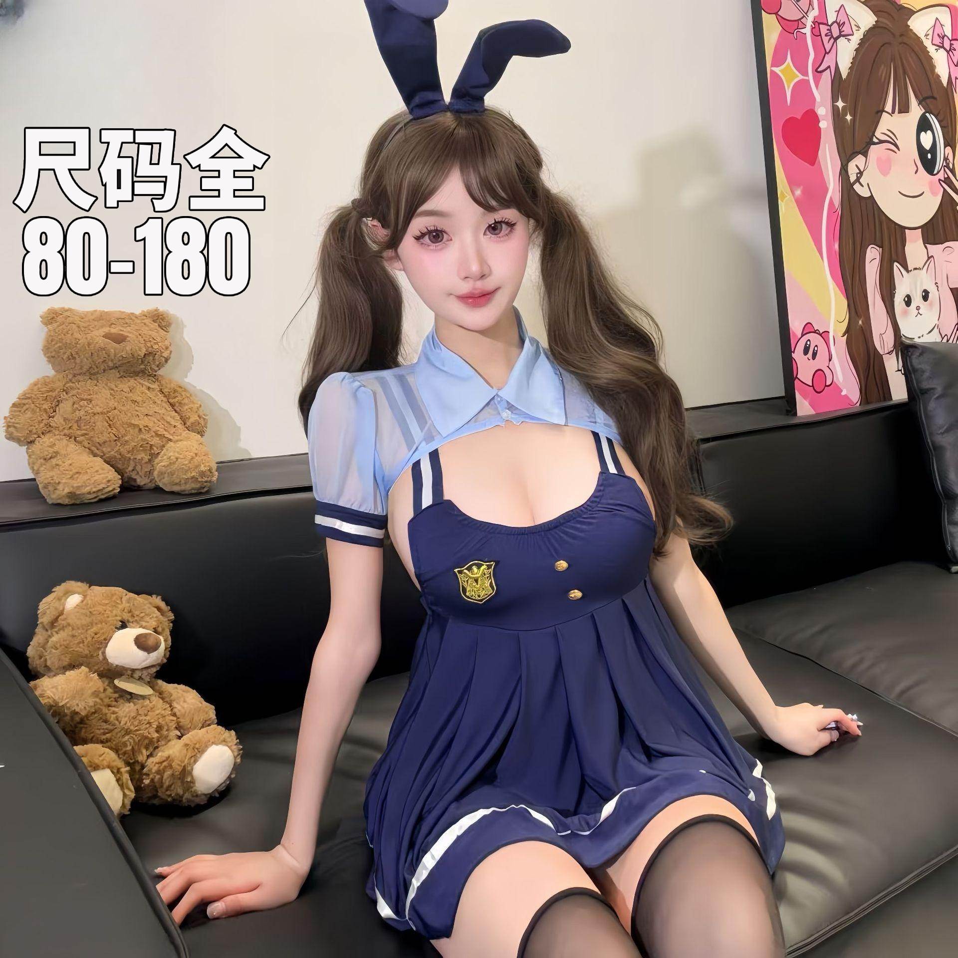 大码兔女郎制服套装cos战袍qqny私房睡衣外穿可爱纯欲风2025新款