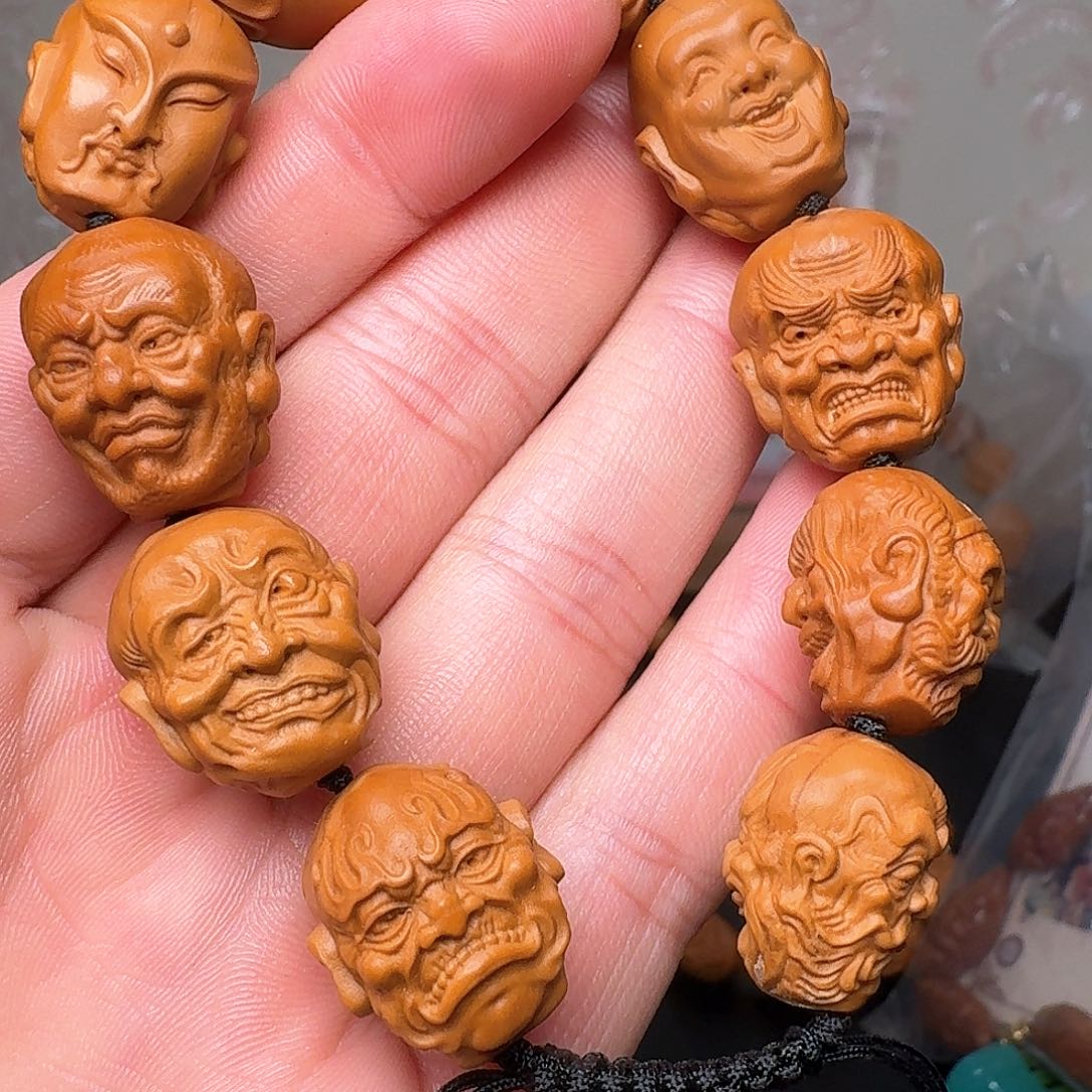 橄榄核手串不退不换瑕疵款练手