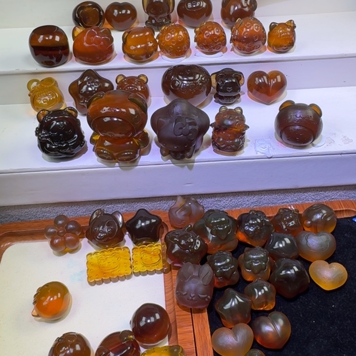 裸石琥珀未镶嵌琥珀