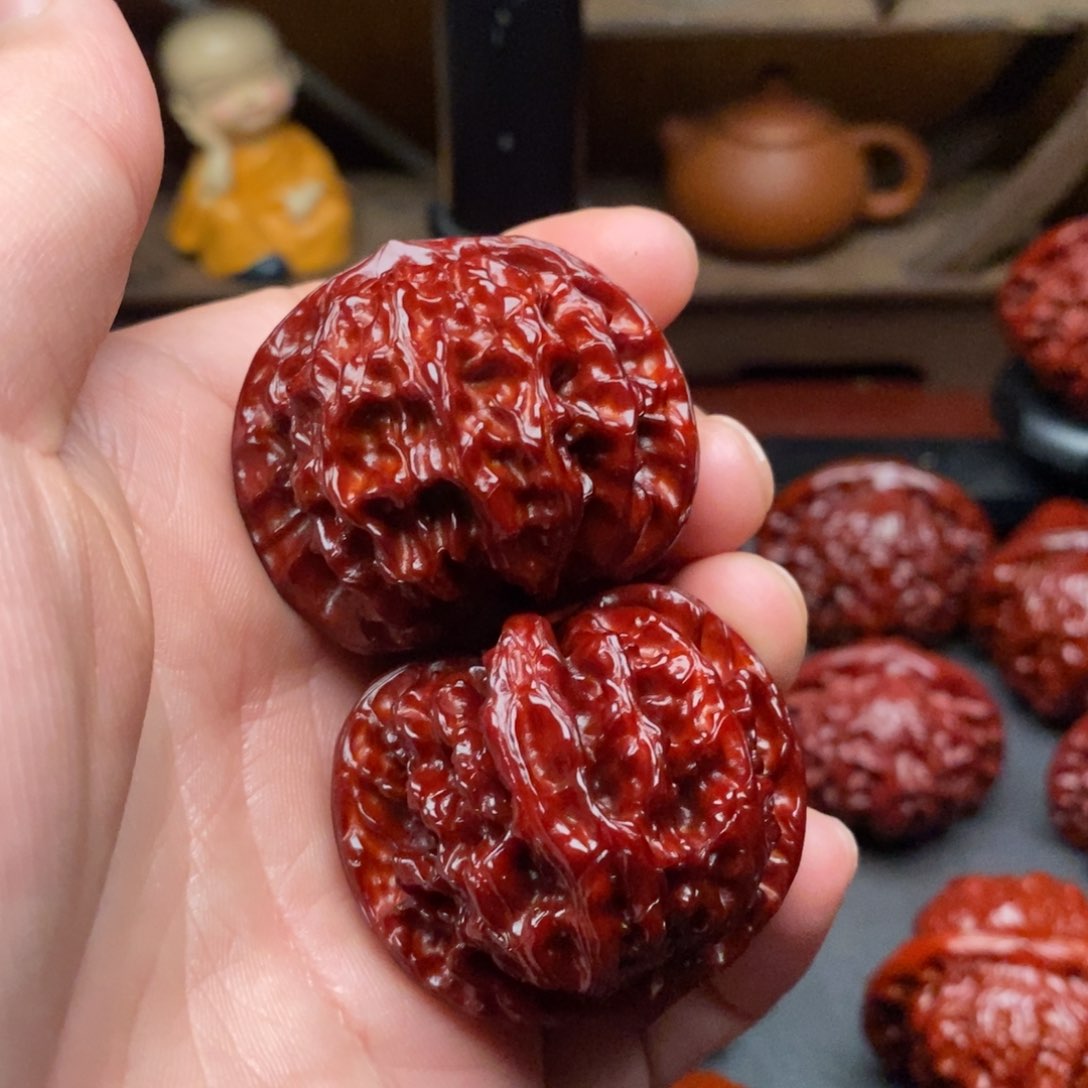 吊坠文玩核桃40野生