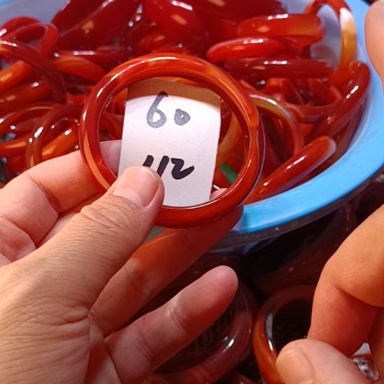 玛瑙/玉髓未镶嵌手镯