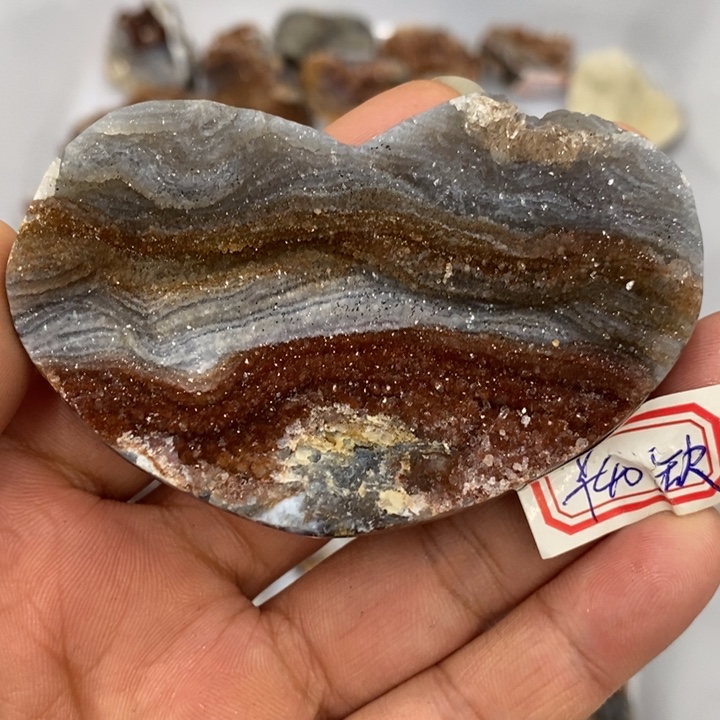 紫晶珠宝半成品未镶嵌