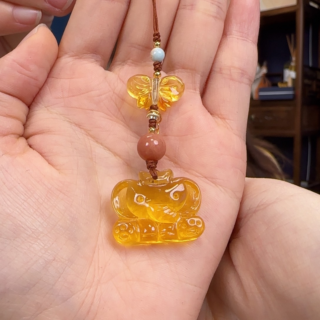 未镶嵌颈饰蜜蜡11111111111111