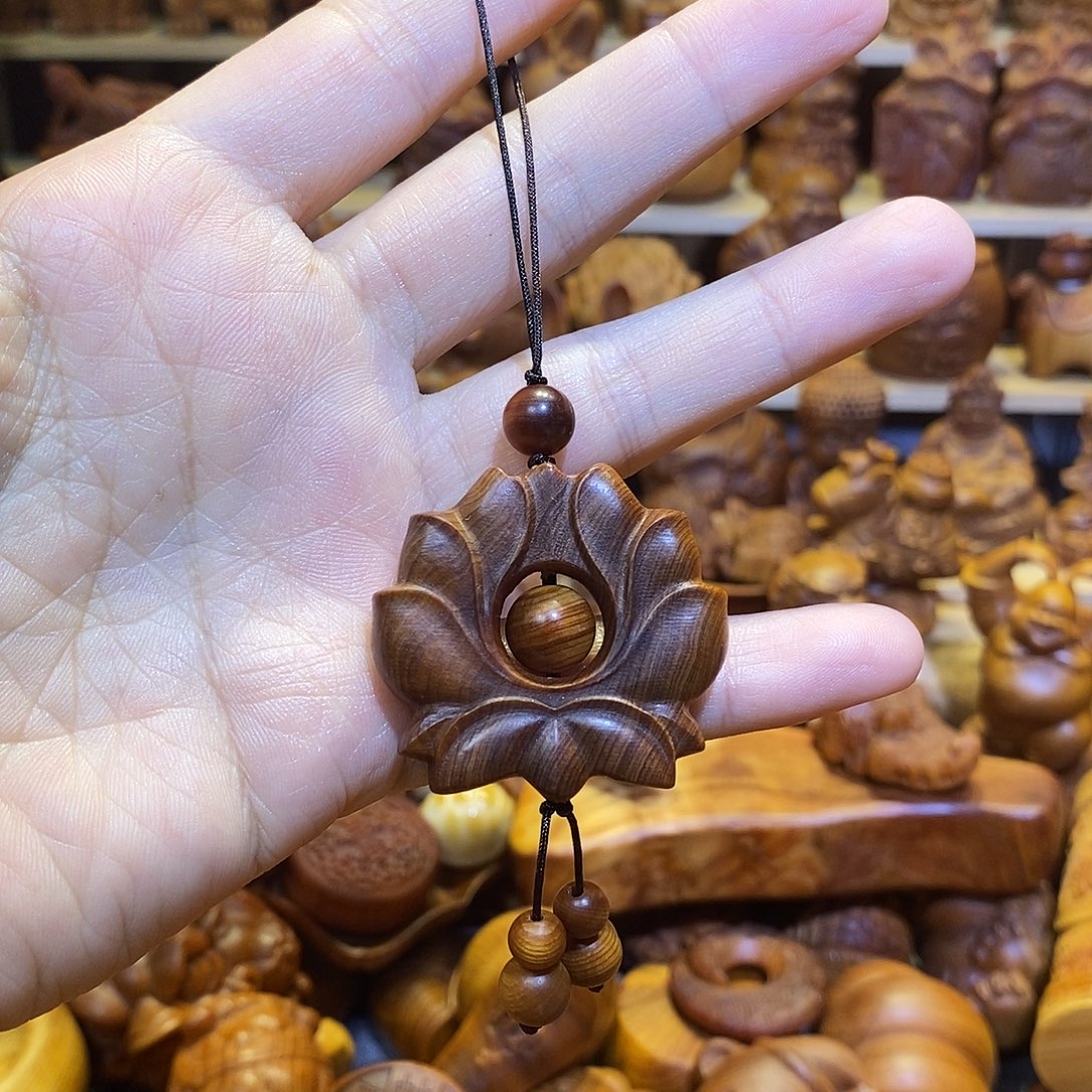 *****木崖柏木雕小可爱
