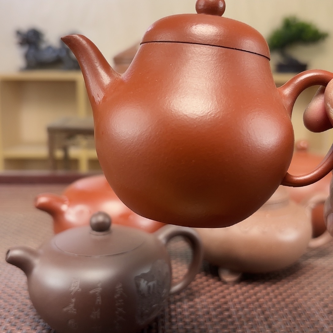 条***虽紫砂茶壶微瑕处理