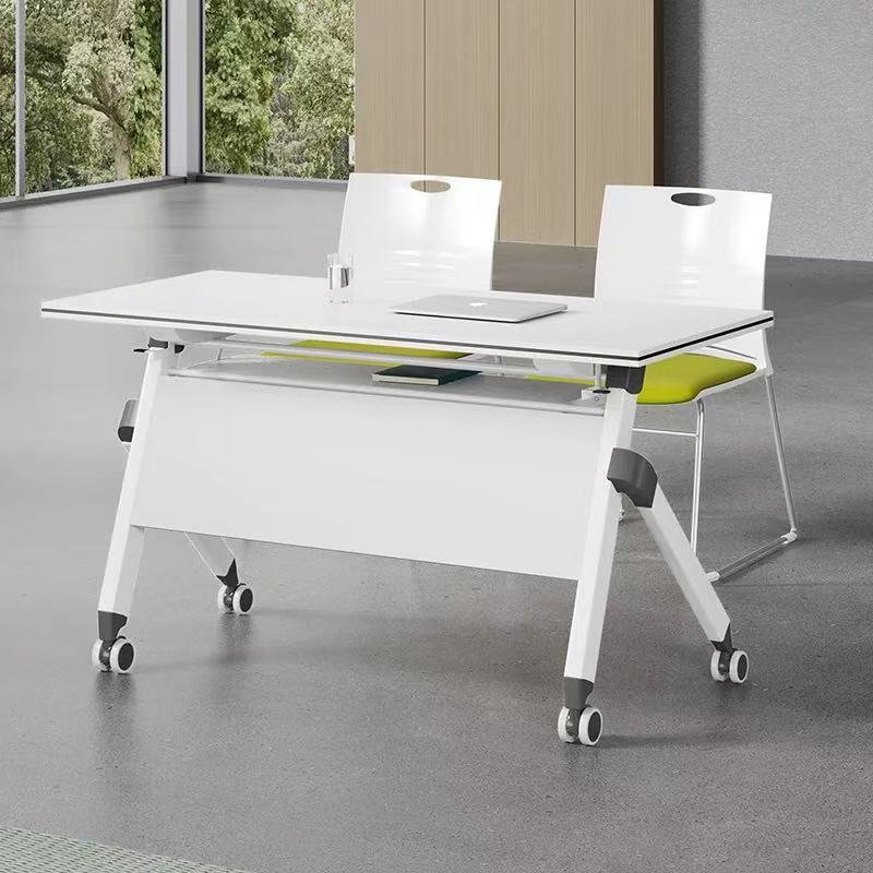 品希贝可折叠移动拼接多功能会议教育培训长条桌椅组合会议桌长桌