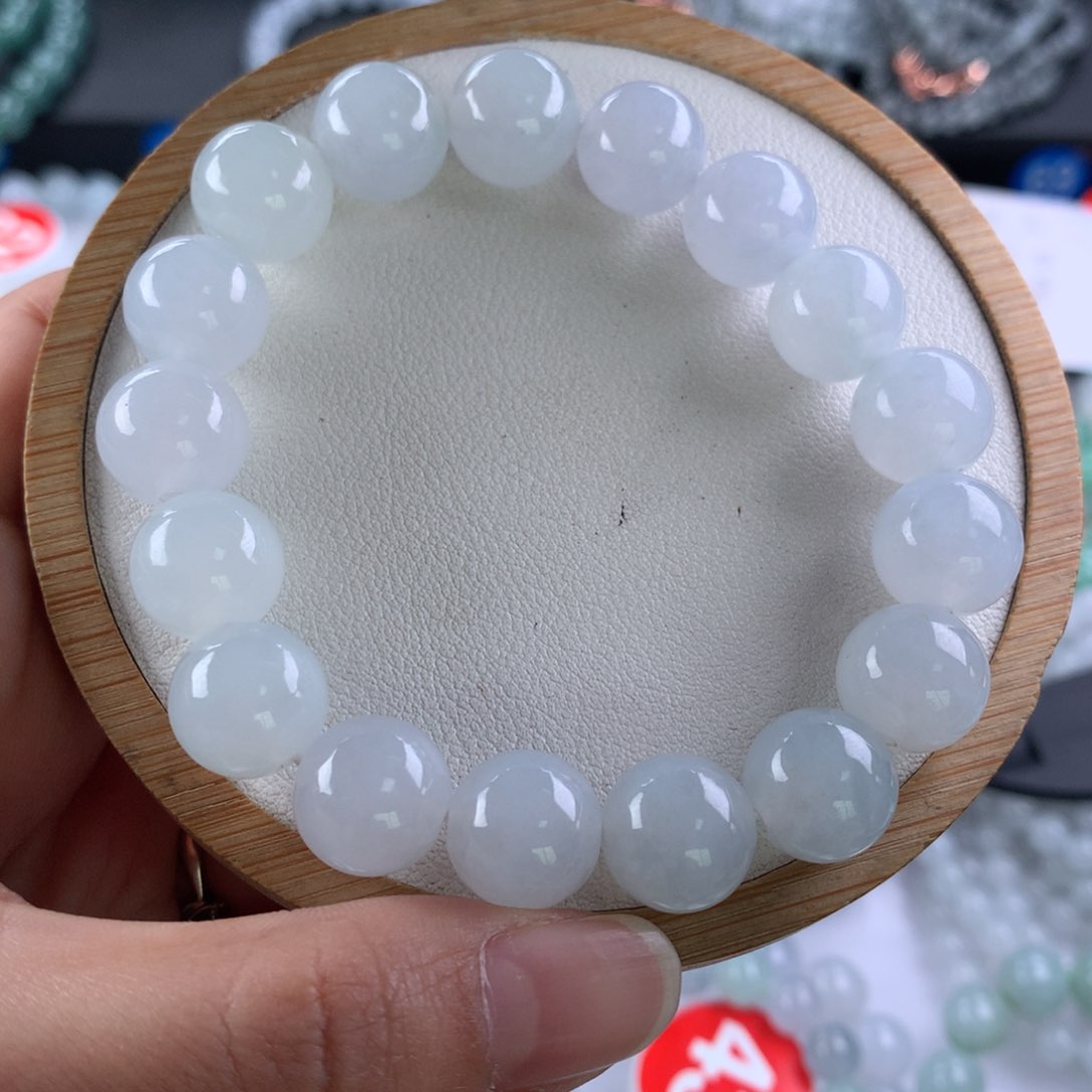 翡翠手链未镶嵌敏*卡12.4