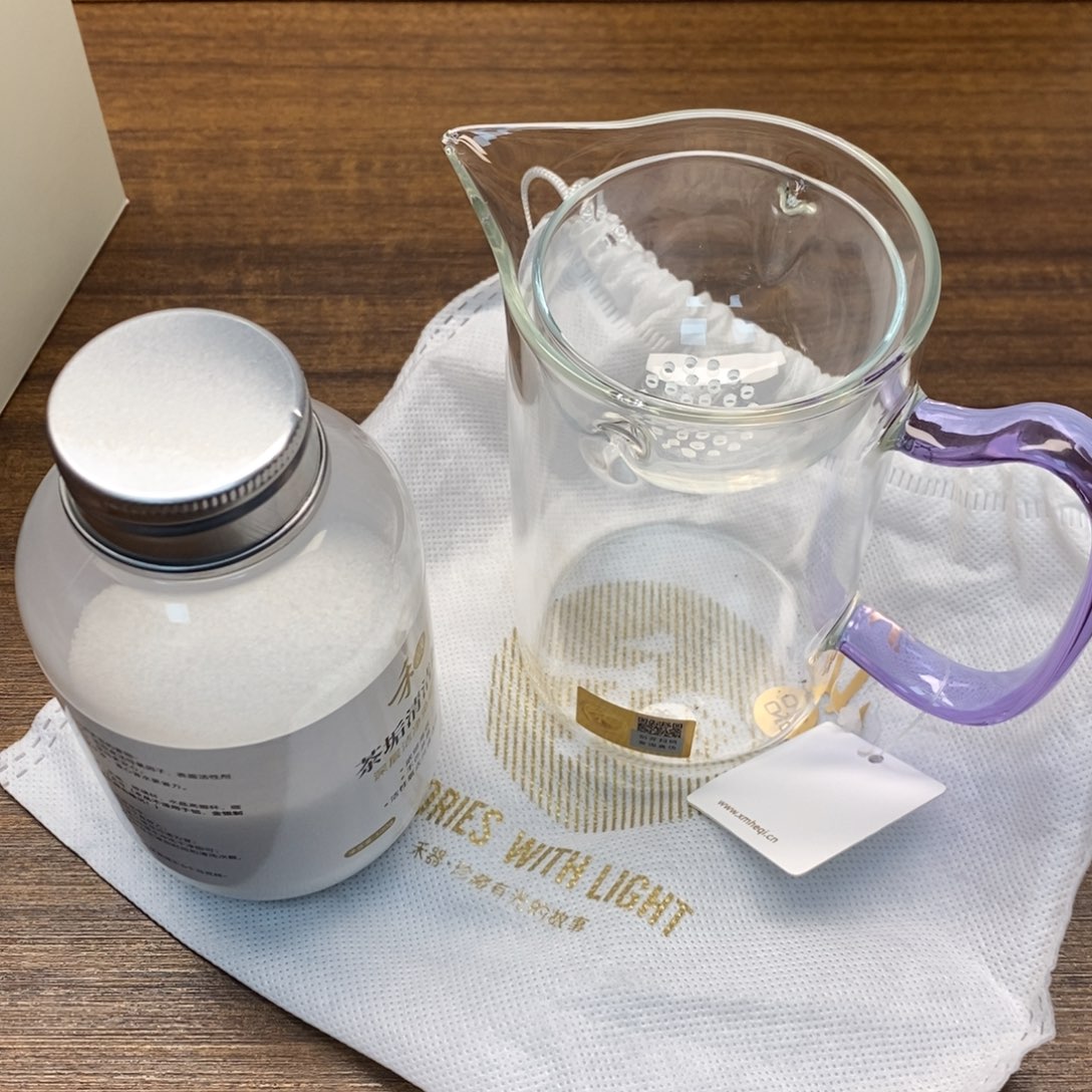 禾器/沁润茶海/浅紫+茶垢清洁剂