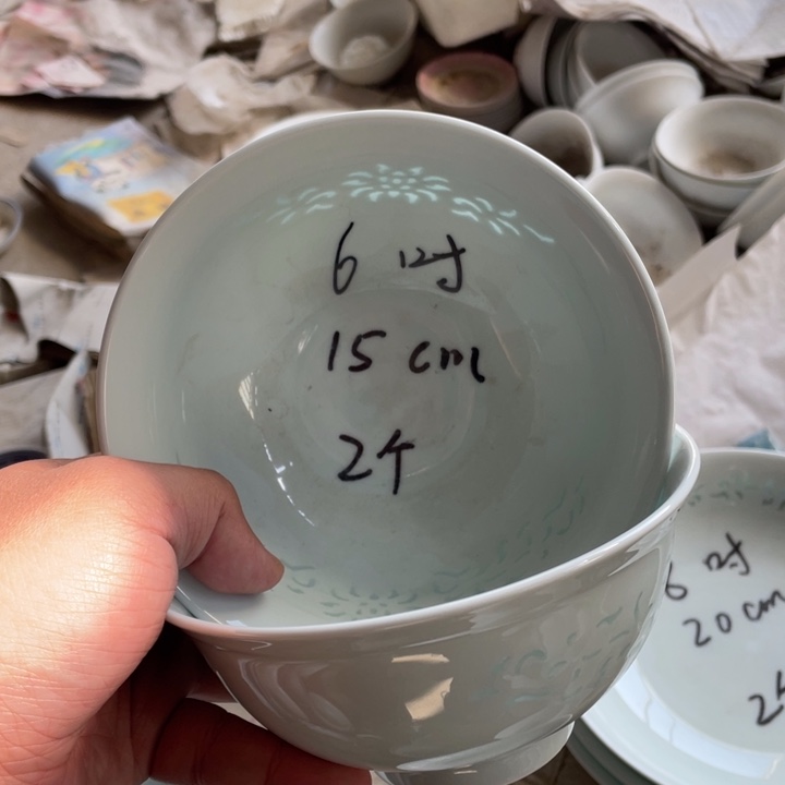 碗瓷景德镇高温细白瓷餐具