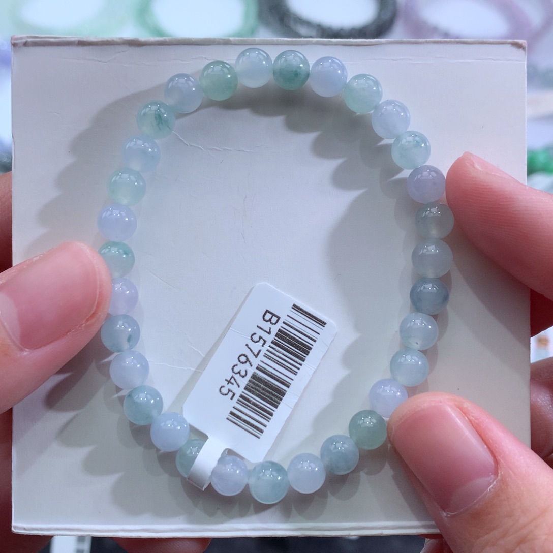 翡翠手链未镶嵌天然