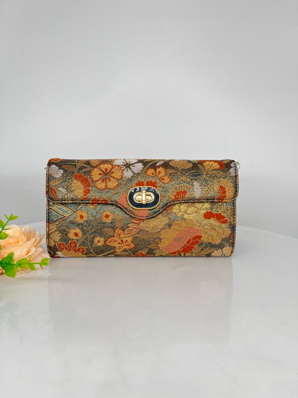 唐锦 手拿斜挎包 （直播间挑花色）气质时尚女士手拿斜挎包