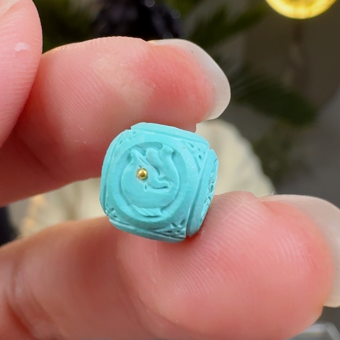 绿松石珠宝奇石未镶嵌