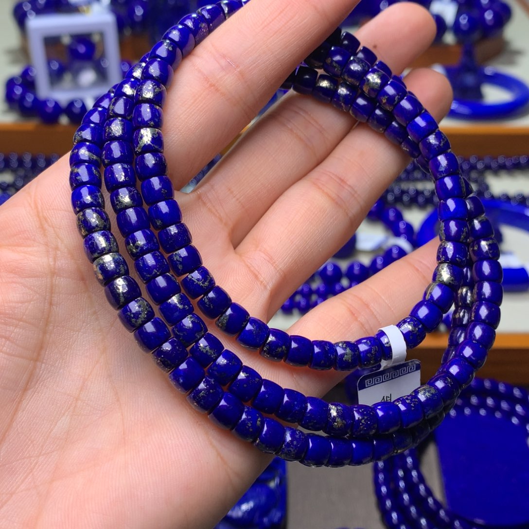 青金石手串未镶嵌6mm