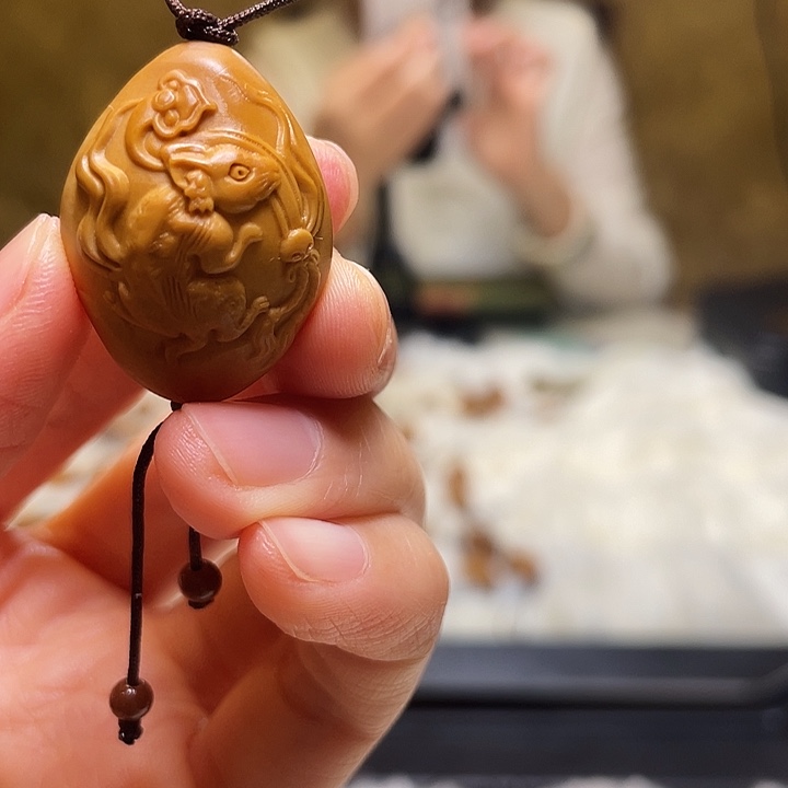 橄榄核吊坠橄榄核