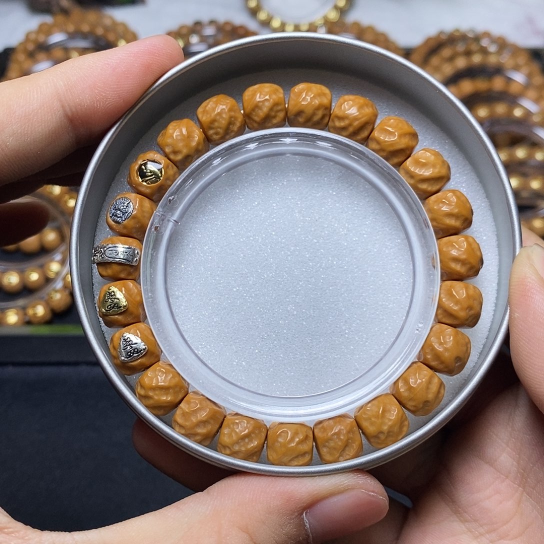 猴头核桃手串五标观山无相尺寸10+单号93号