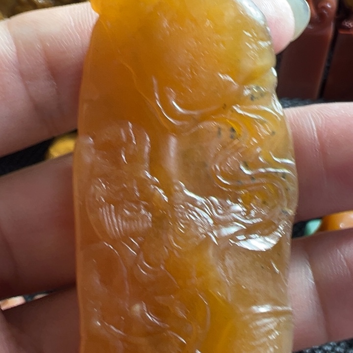 寿山石杭****所寿山石坑田一个