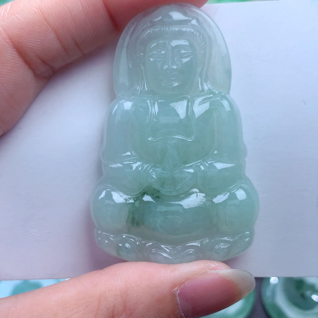 翡翠吊坠(不含链)未镶嵌无***_