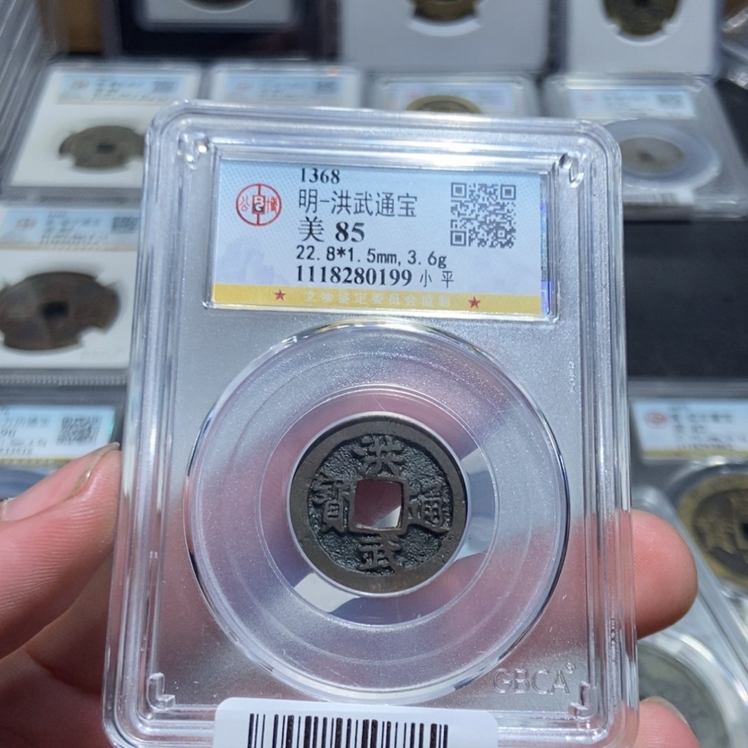 铜?***人【天道臻选】洪武通宝0199