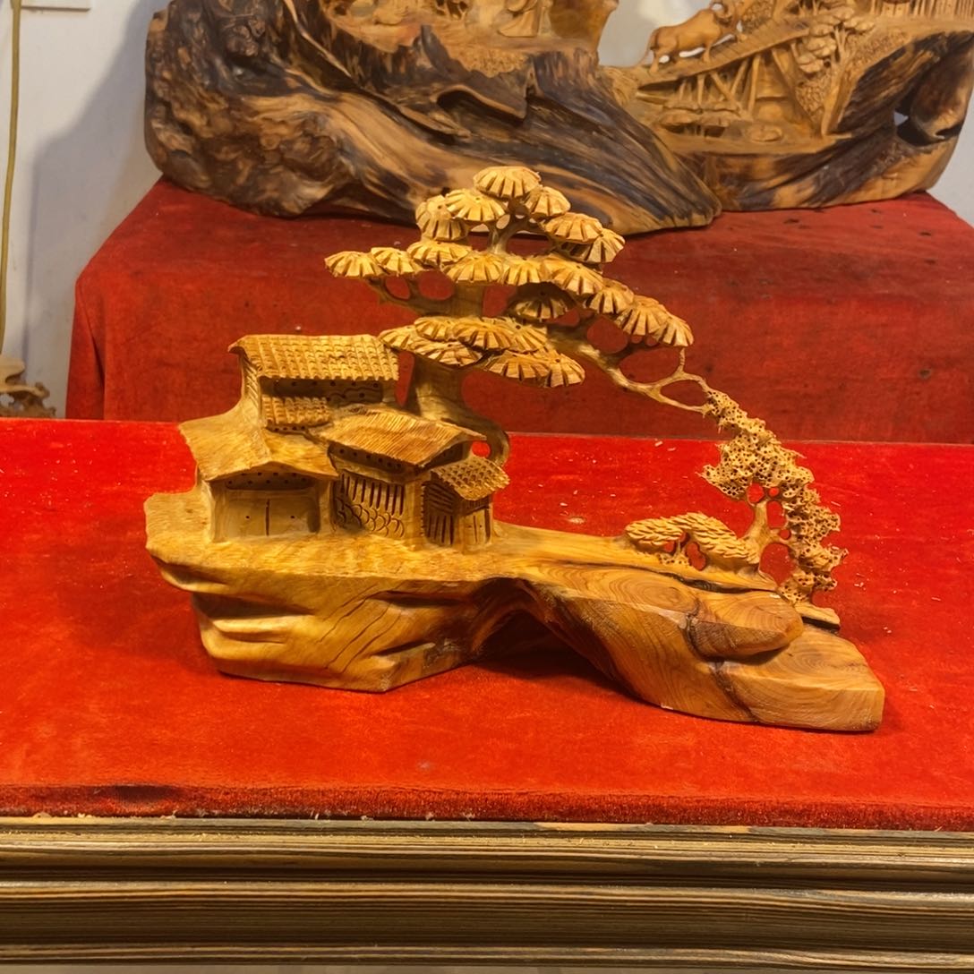 柏木（崖柏）天****?崖柏摆件（福利