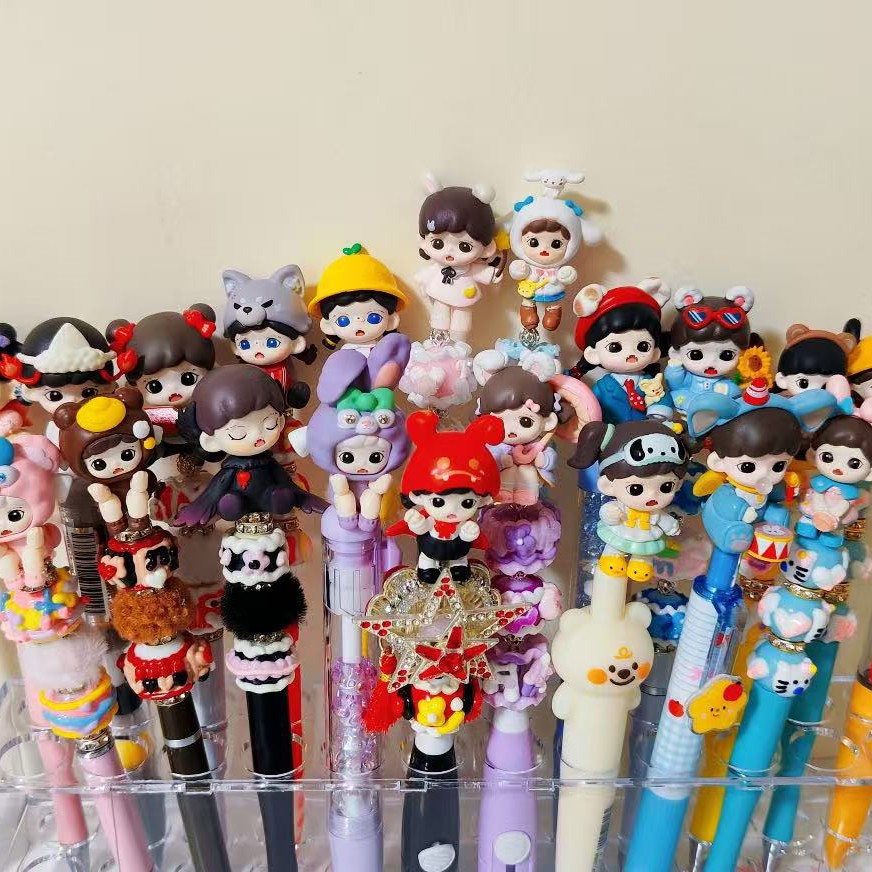 糖糖潮玩周边萌趣可爱萌粒笔