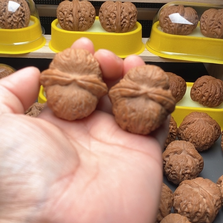 文玩核桃把件用****3元宝