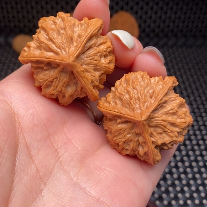 吊坠文玩核桃8盘山三棱3 9