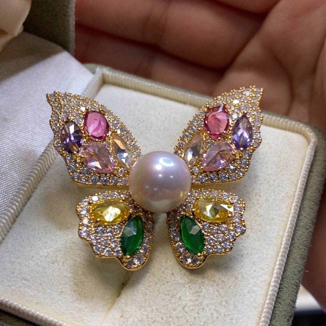 淡水珍珠胸饰未镶嵌