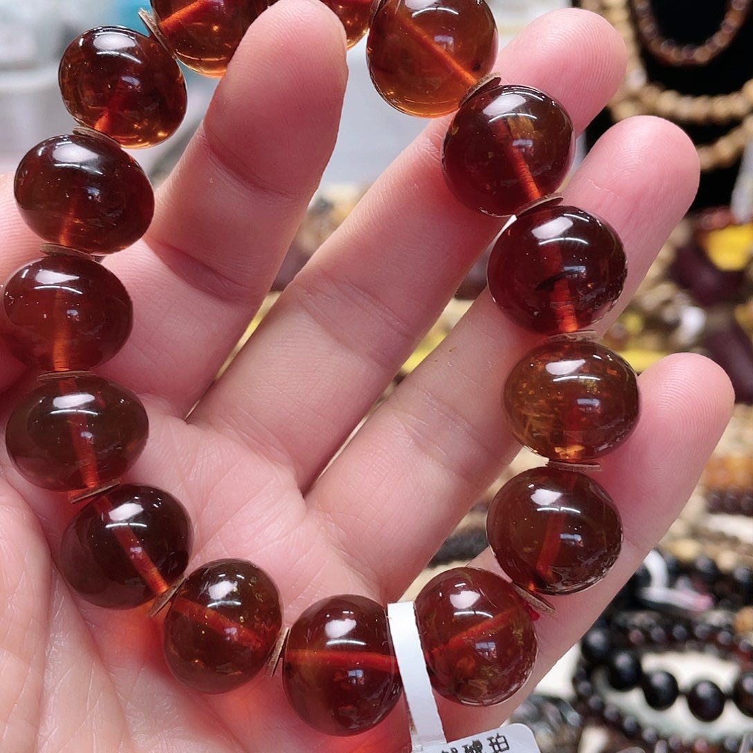 琥珀裸石未镶嵌十六10086