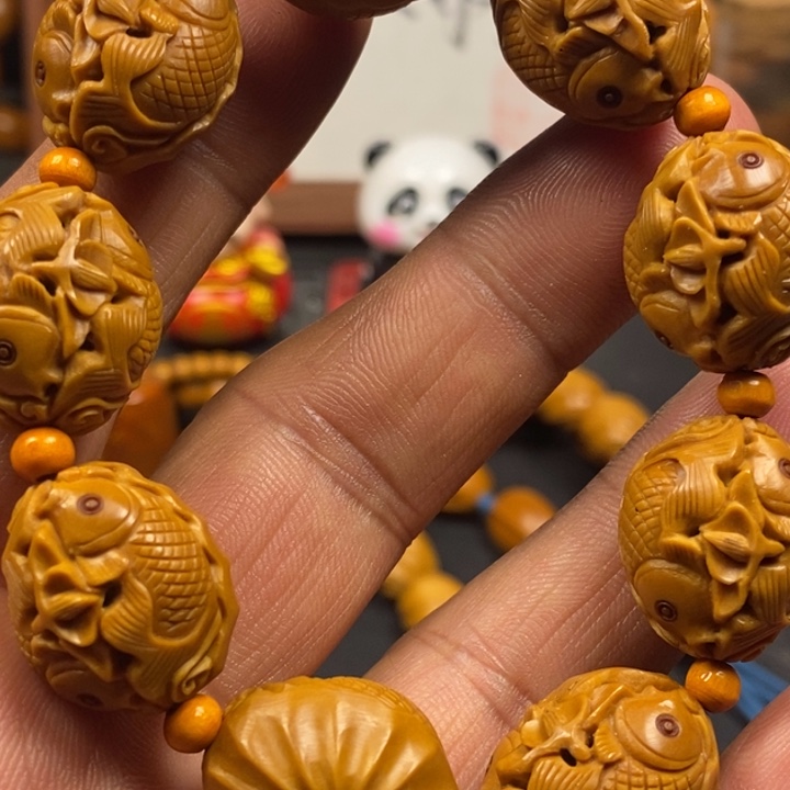 手串/手链橄榄核小*橄榄核荷叶鱼