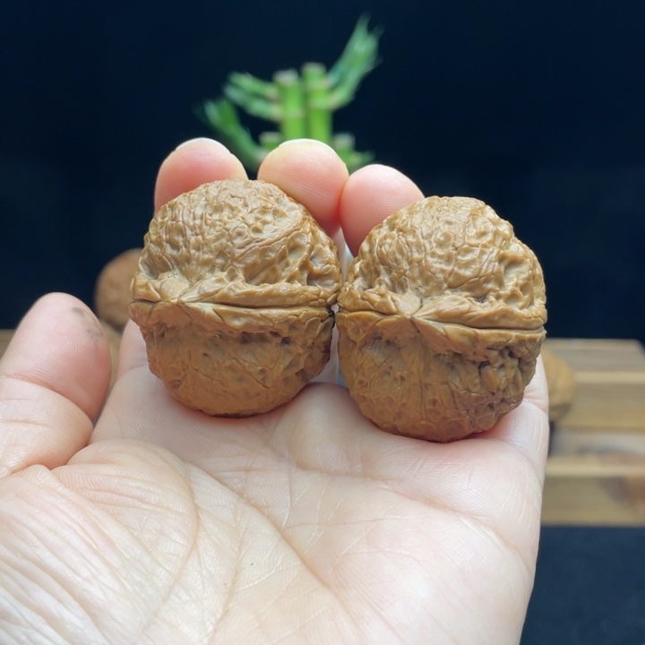 文玩核桃把件乾坤球23