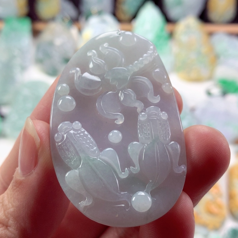 【闪购商品】翡翠吊坠(不含链)未镶嵌