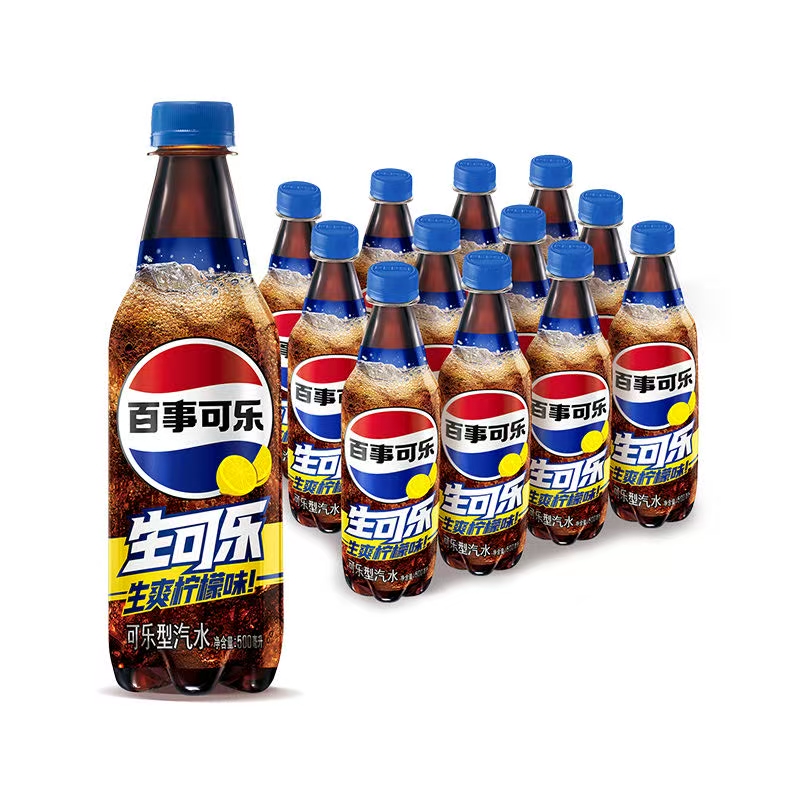 生可乐柠檬500ml12瓶