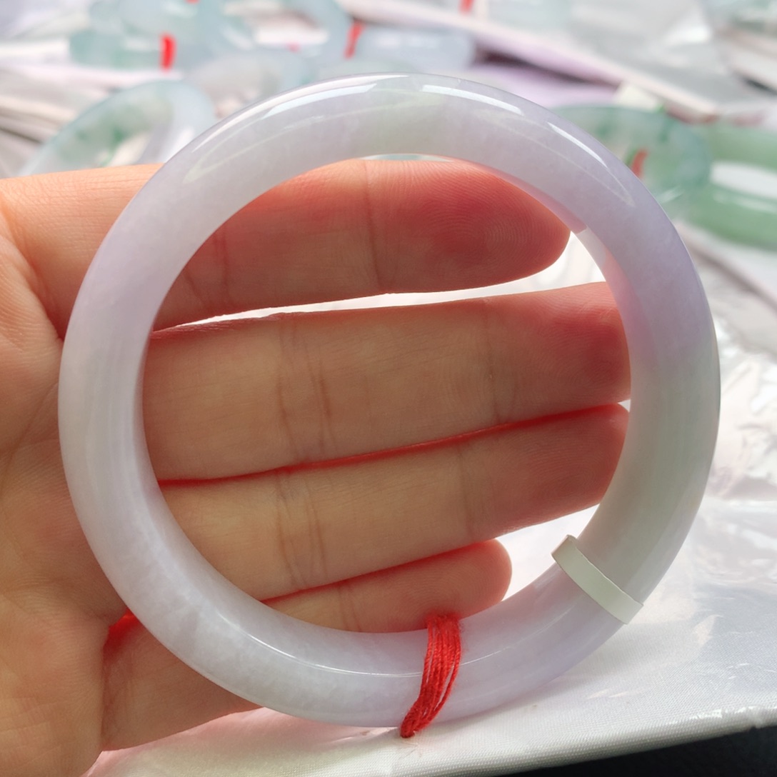 翡翠手镯未镶嵌缅甸翡翠6061