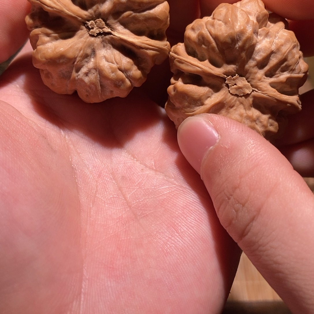 江***枫吊坠文玩核桃蛤蟆头D22