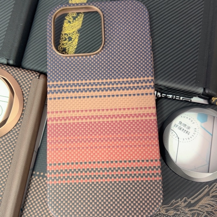 16pro全包日落正品凯夫拉磁吸全新