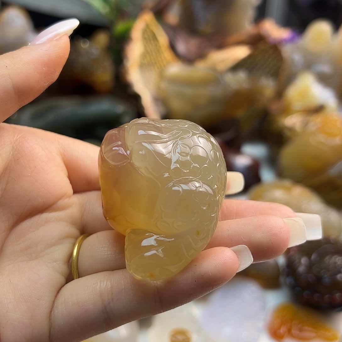 玛瑙/玉髓未镶嵌颈饰