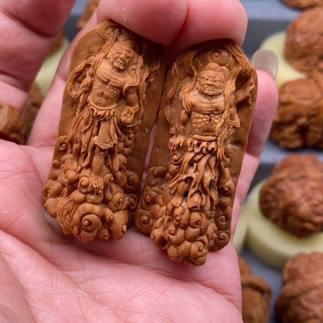 核桃手串/手链阿*金条韦陀